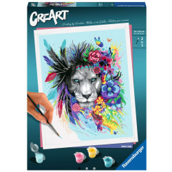CreArt - 24x30 cm - Boho Lion