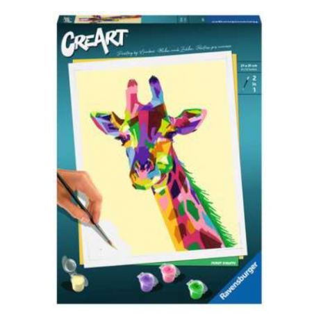 CreArt - 24x30 cm - girafe